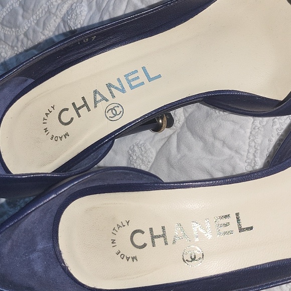 chanel leather heels - Picture 13 of 16